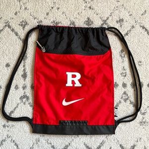 Rutgers Nike draw string bag